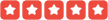 Yelp 5 start review star icons